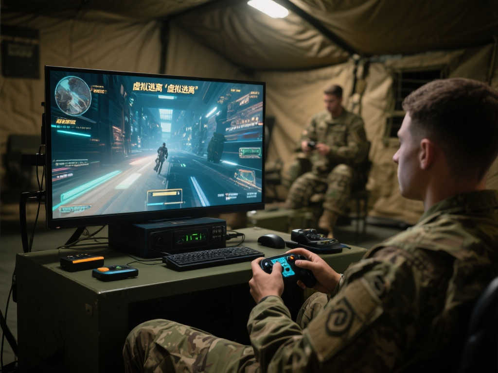 研究揭示：85%退役军人服役时靠游戏减压，射击类游戏成首选