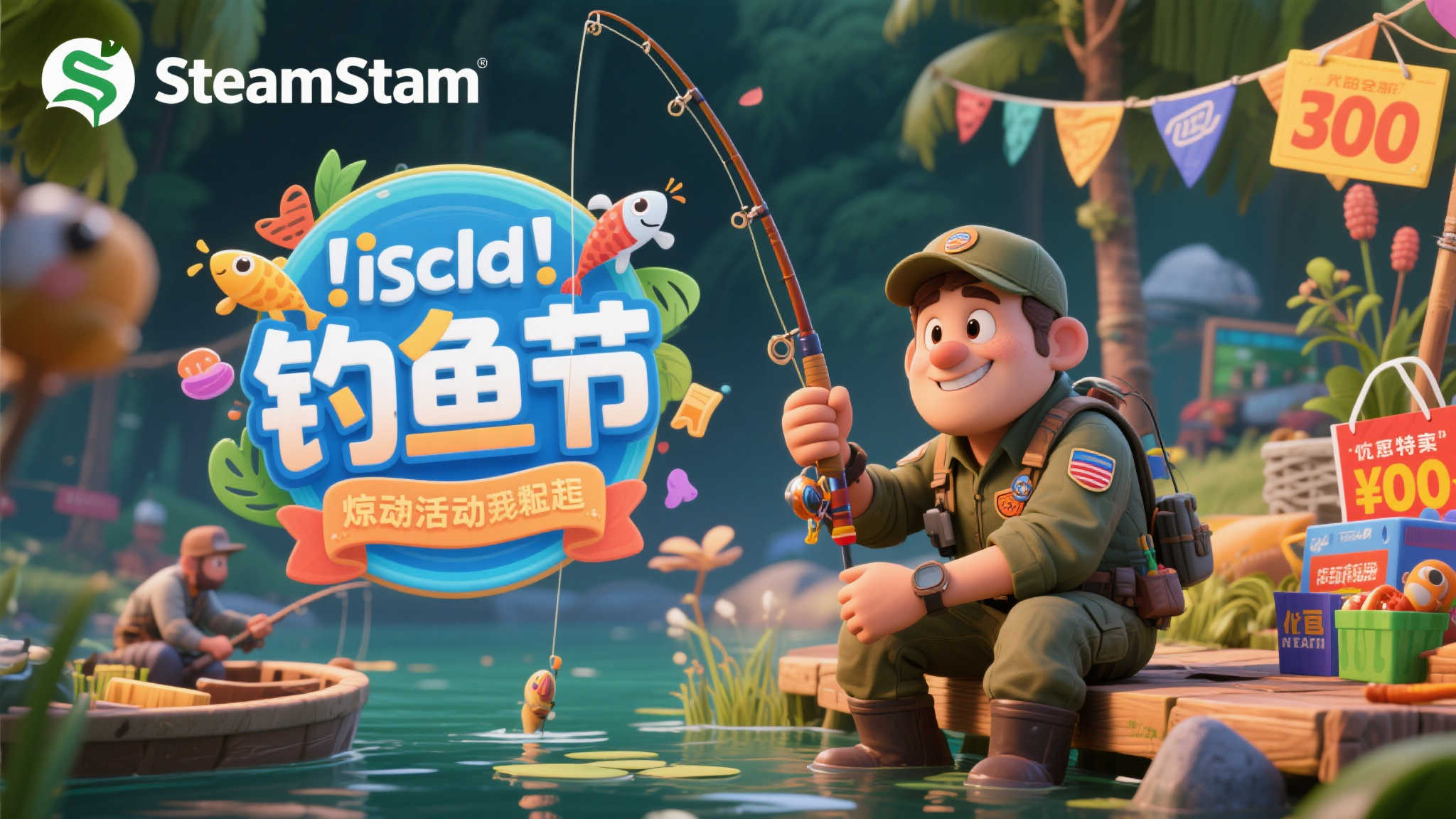 Steam折扣盛宴『钓鱼节』开幕！飞行游戏迷绝佳入手时机